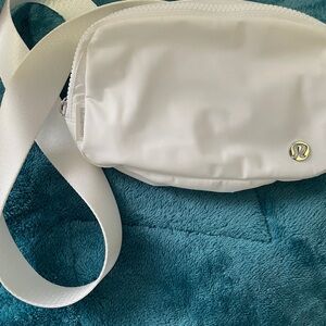 Lululemon Athletica White Minimalist Crossbody Bag